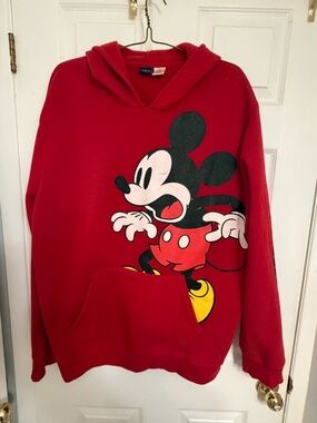 Disney Red Mickey Hoodie